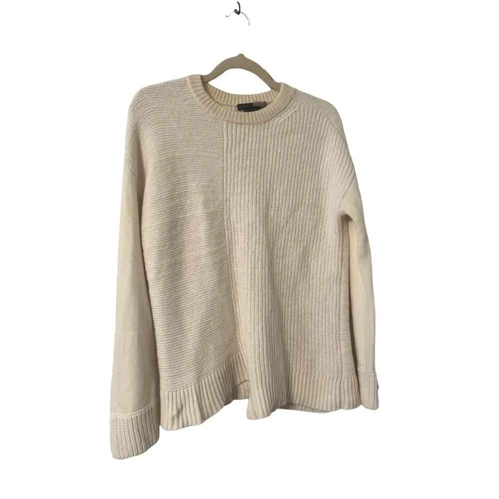 ALICE + OLIVIA Off White Wool Sweater Pullover Top